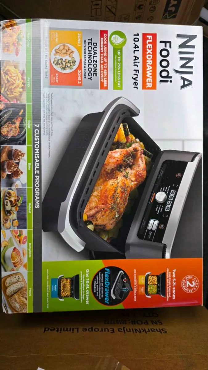 Ninja 10.4L Flexdrawer Dual Zone Air Fryer