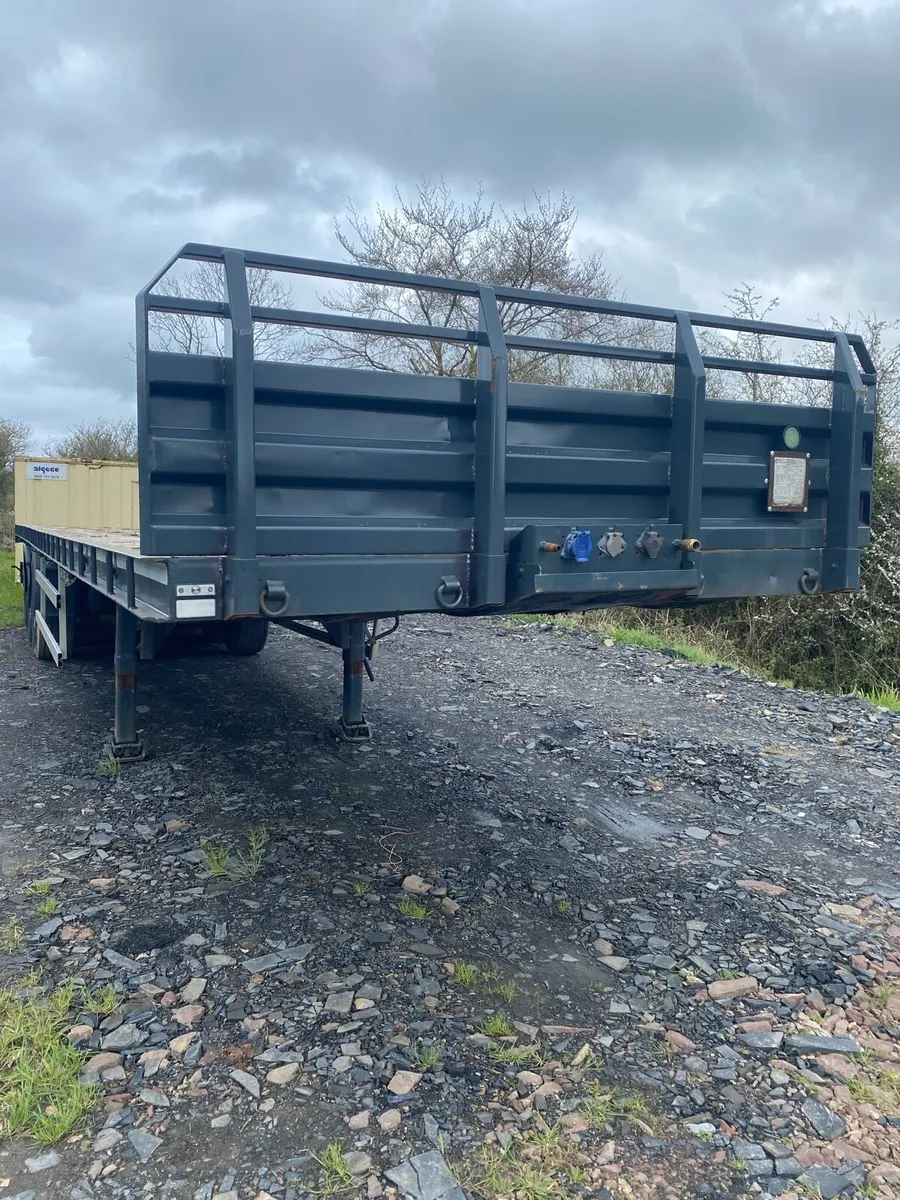 Flat trailer - Image 1
