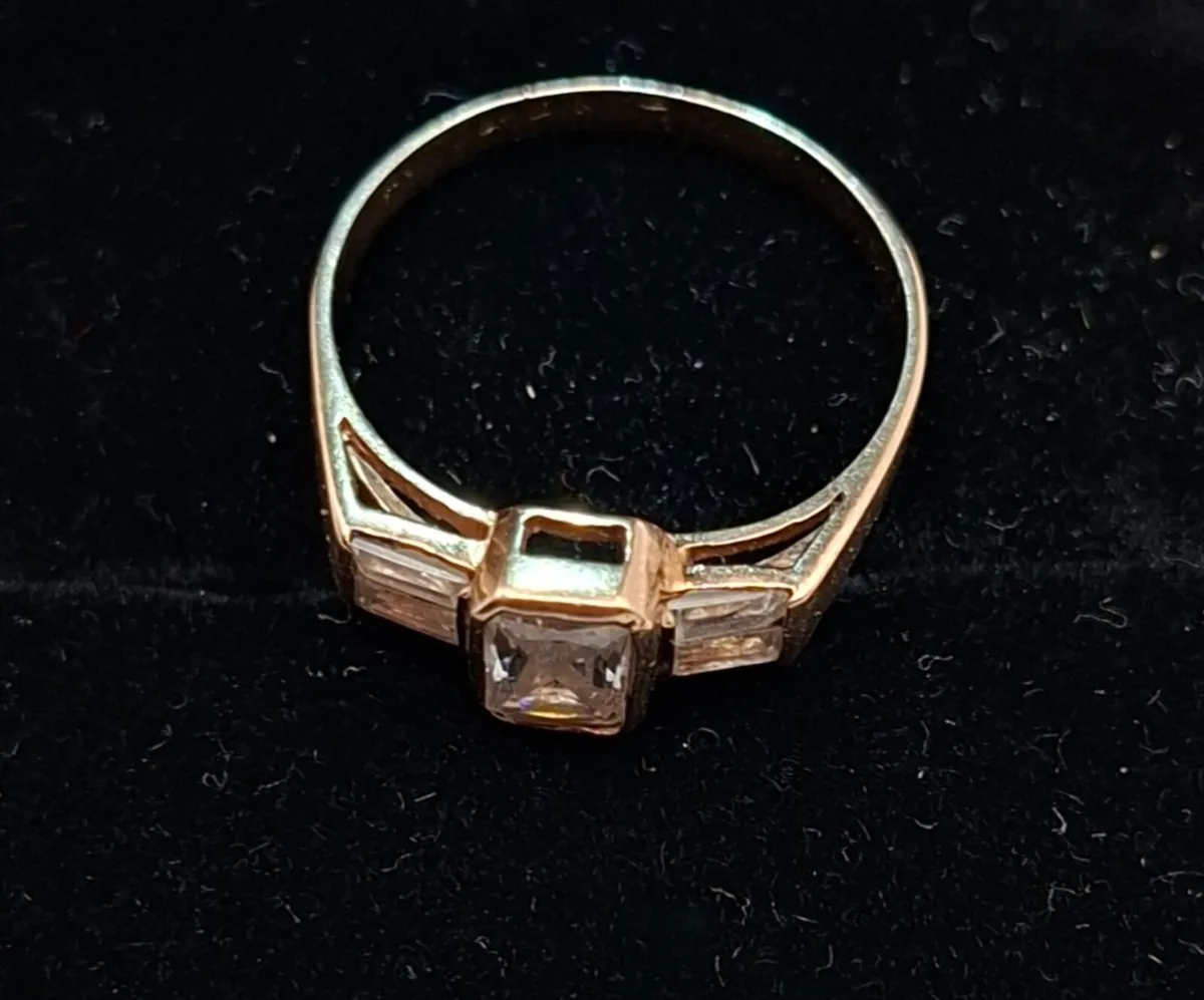 14 ct yellow gold ring - Image 3