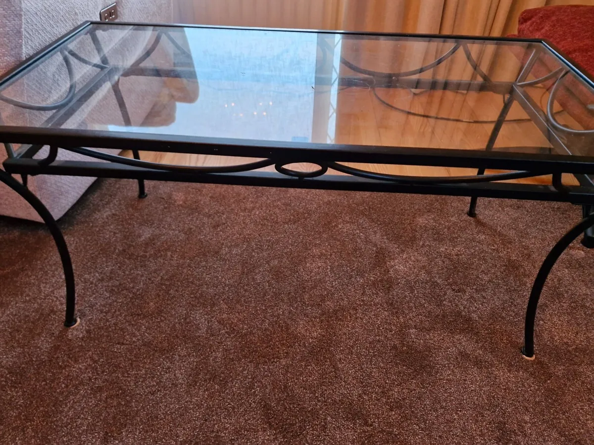 Glass Coffee Table - Image 1
