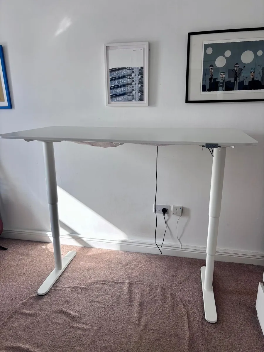 Bekant Sit Stand Desk 160x80cm - Image 1