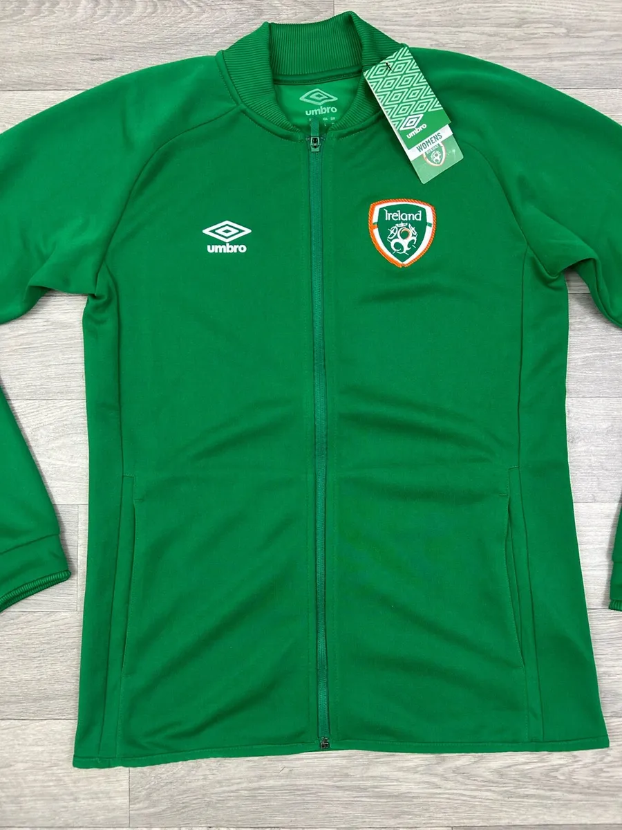 NEW Ireland Football Track Jacket Womens Large - Image 2