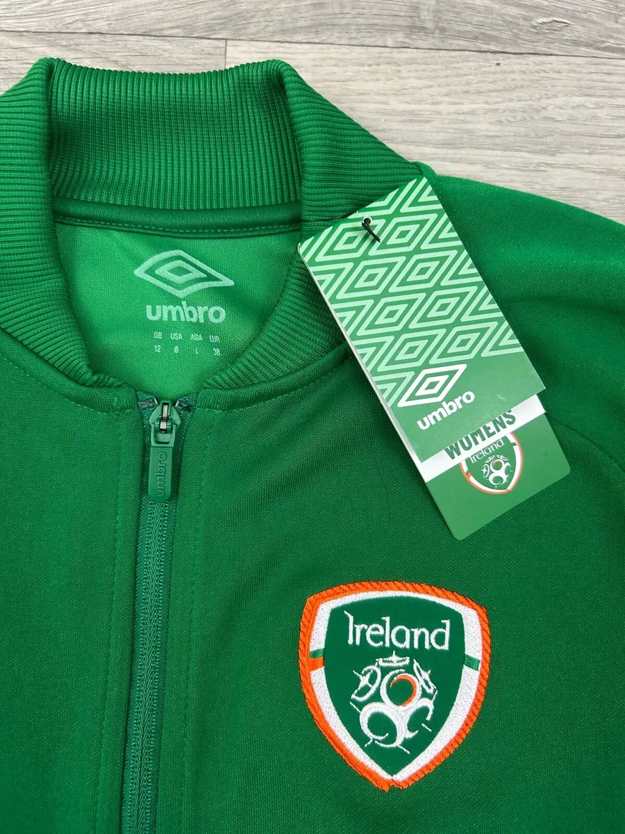 NEW Ireland Football Track Jacket Womens Large - Image 3