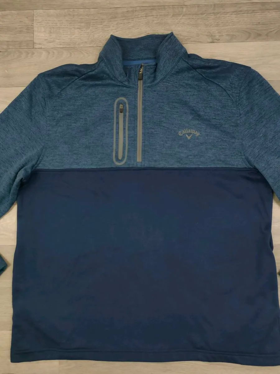 Callaway Golf Half Zip Jumper Mens XL - Image 2