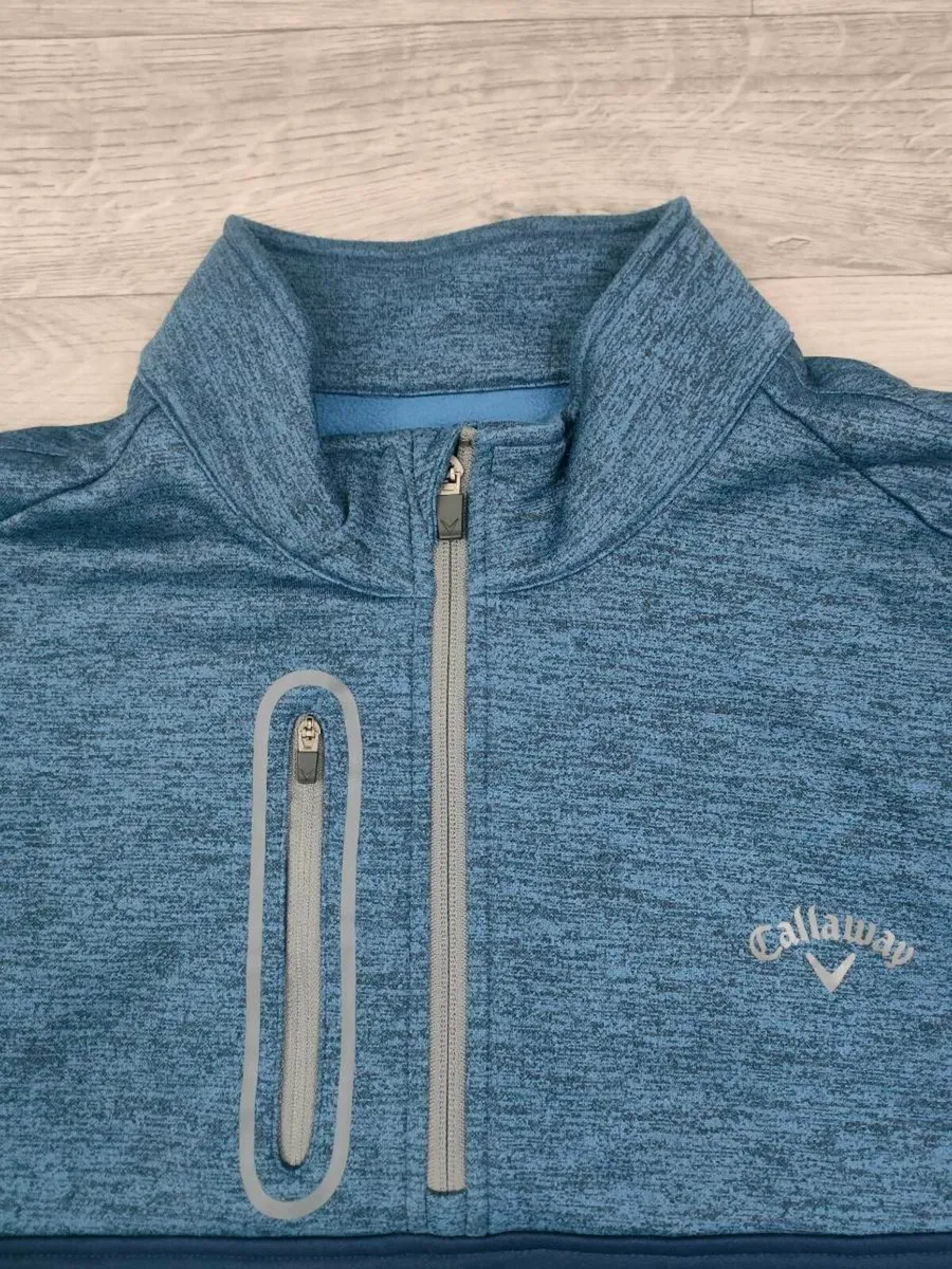 Callaway Golf Half Zip Jumper Mens XL - Image 3