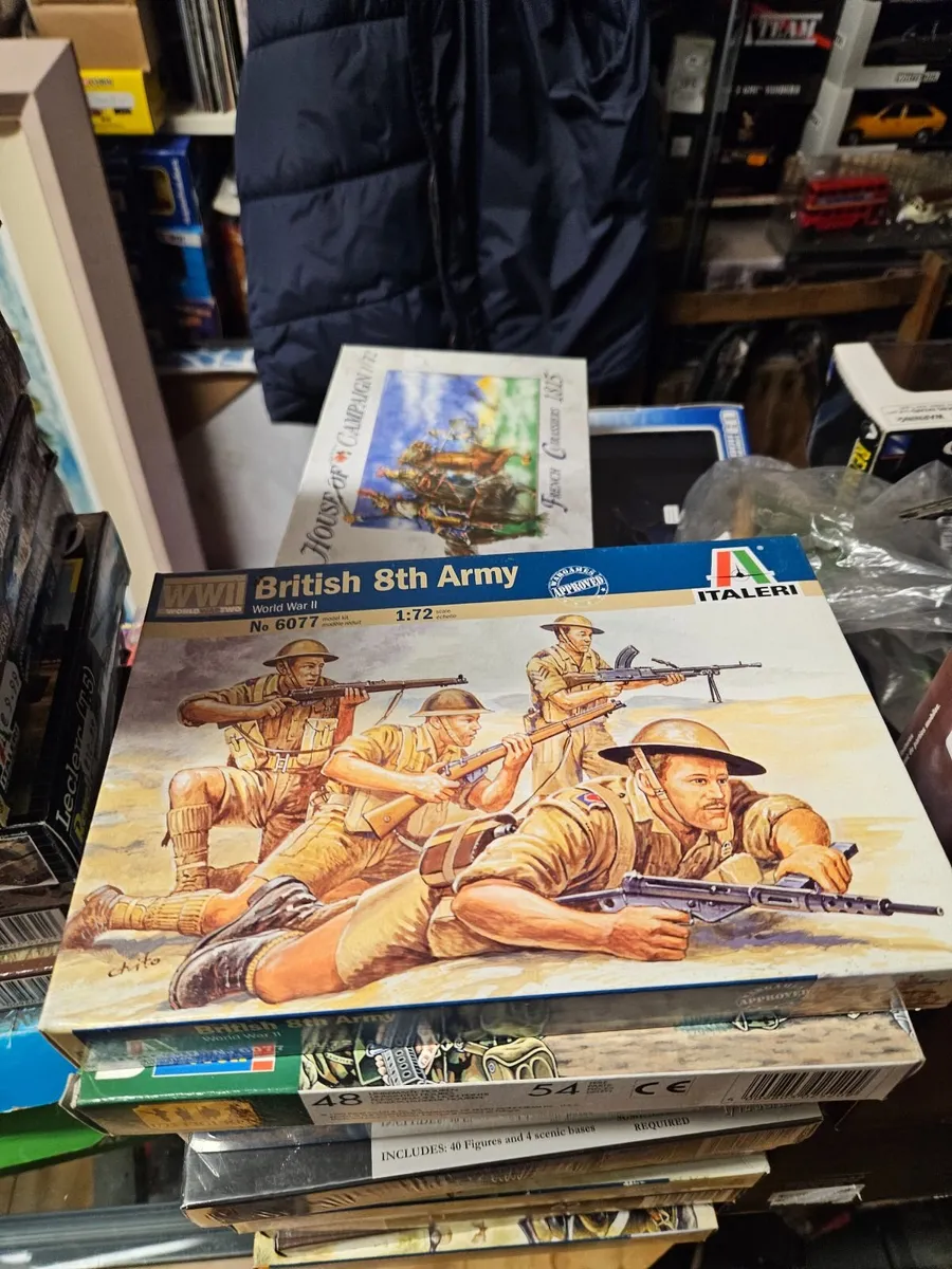 Airfix Italeri British WW2 8th Army Desert Rats