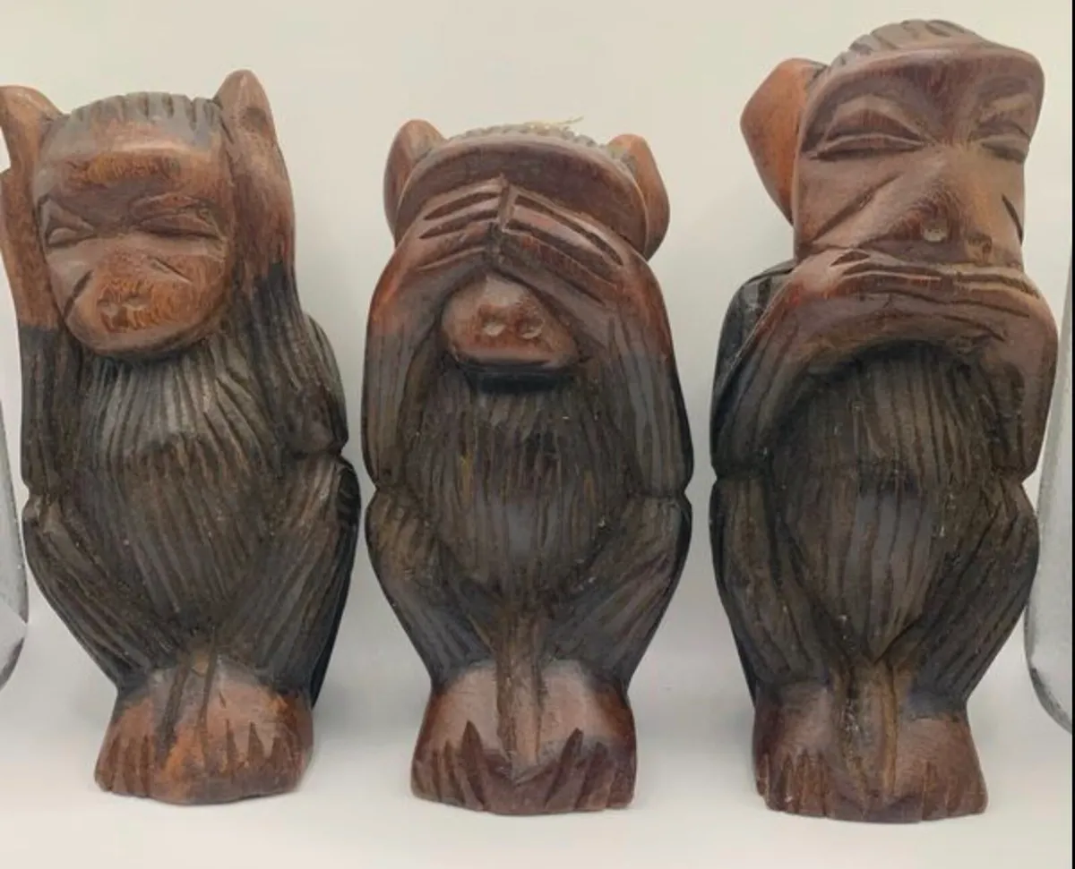 Three wise monkeys - Image 1