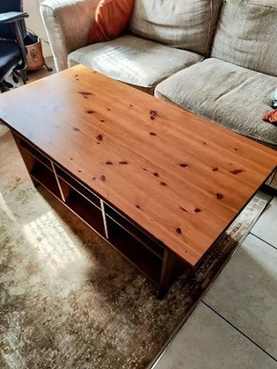 Large IKEA Hemnes Coffee Table - Image 1