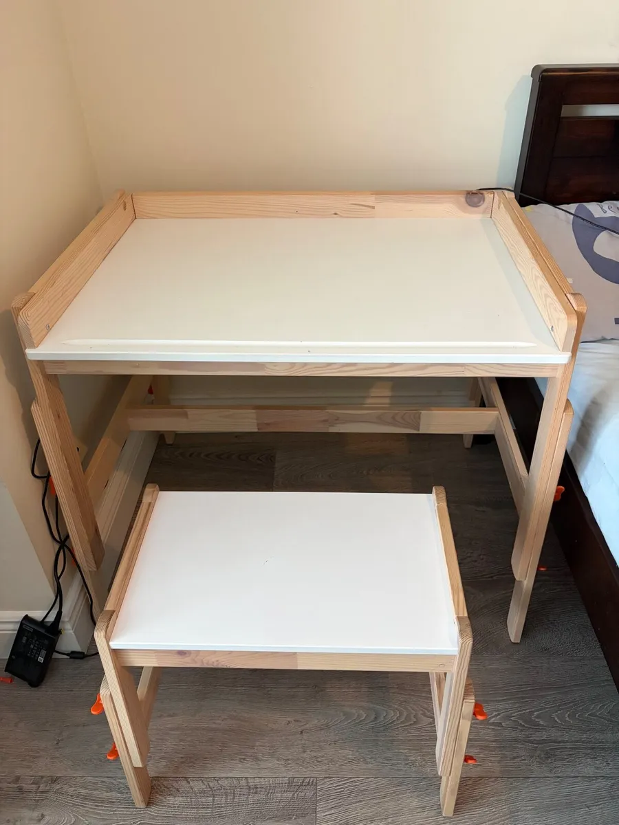 Ikea children’s desk and chair - Image 1