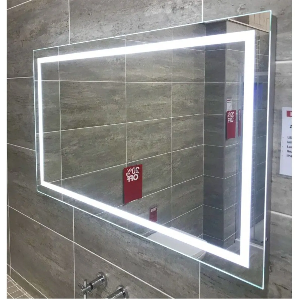 New in box:   ZARA LED MIRROR - Image 1