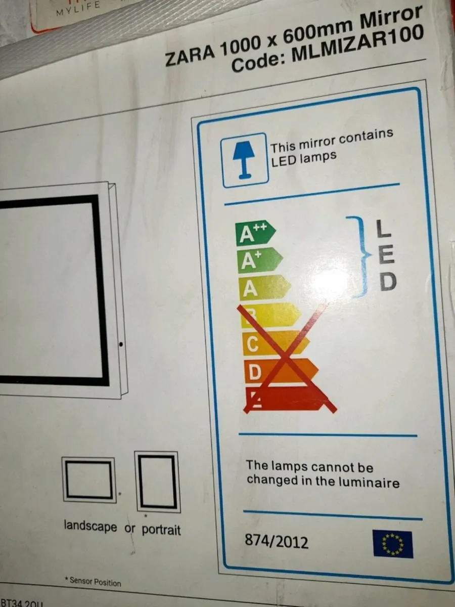 New in box:   ZARA LED MIRROR - Image 4