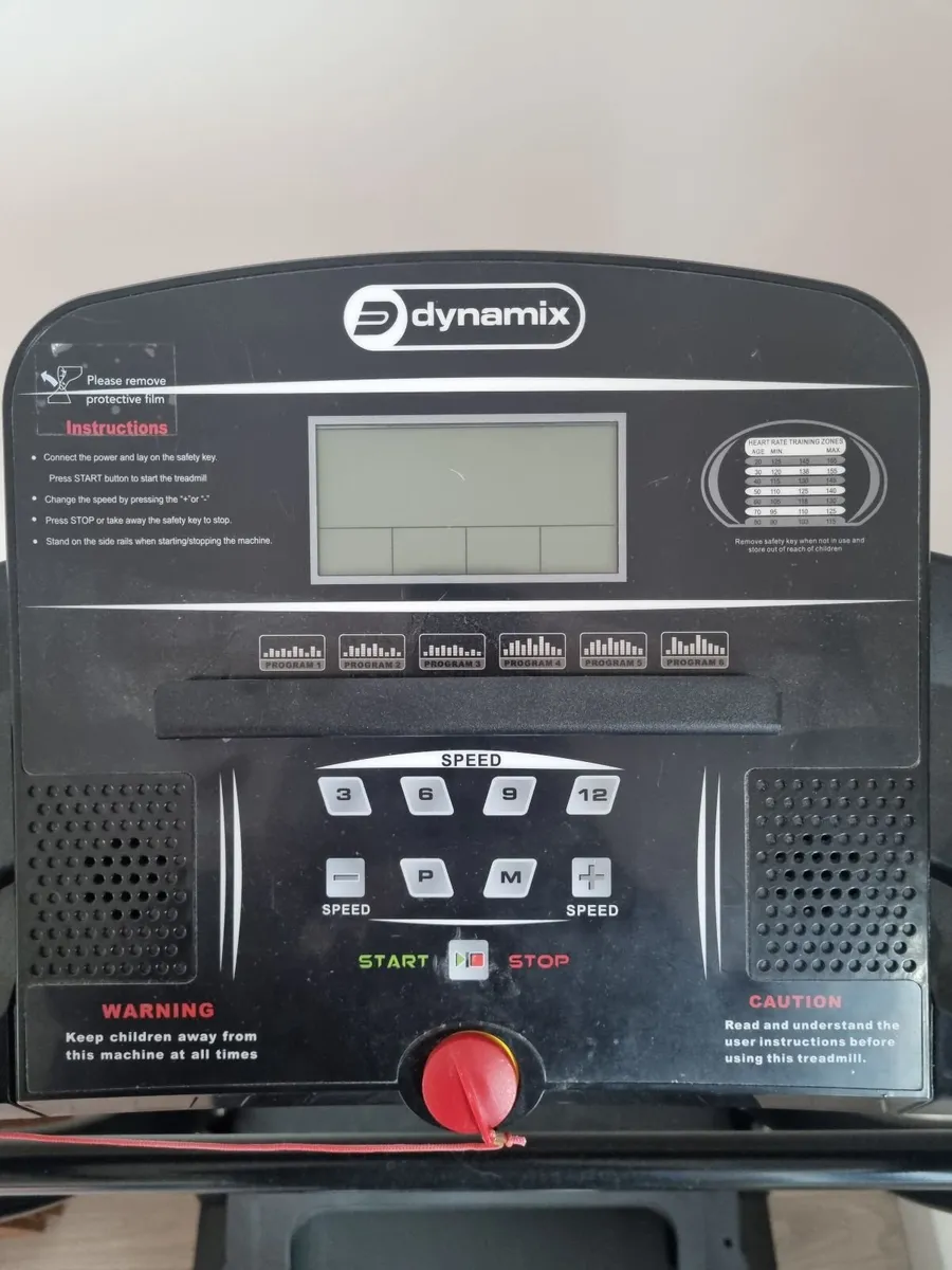 Dynamix Treadmill in perfect condition - Image 3