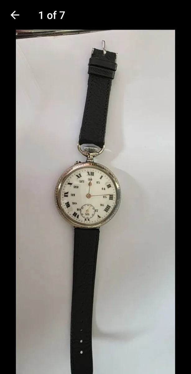 Antique French pocket watch - Image 1