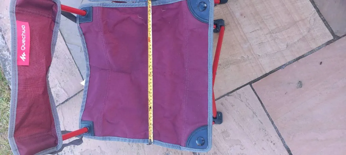 2 x Quechua Children's Camping Chaiirs - Image 2