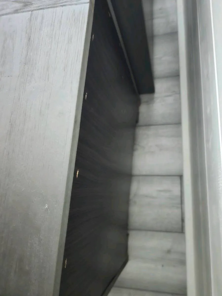 Coolmore Bedside Locker | 2 Drawer | Grey - Image 3