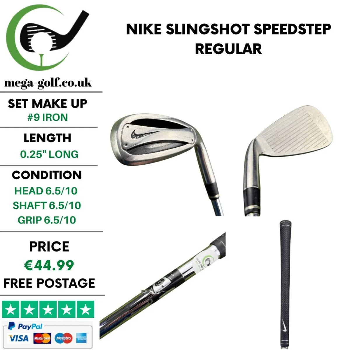 Nike Slingshot #9 Iron / Speedstep Regular - Image 1