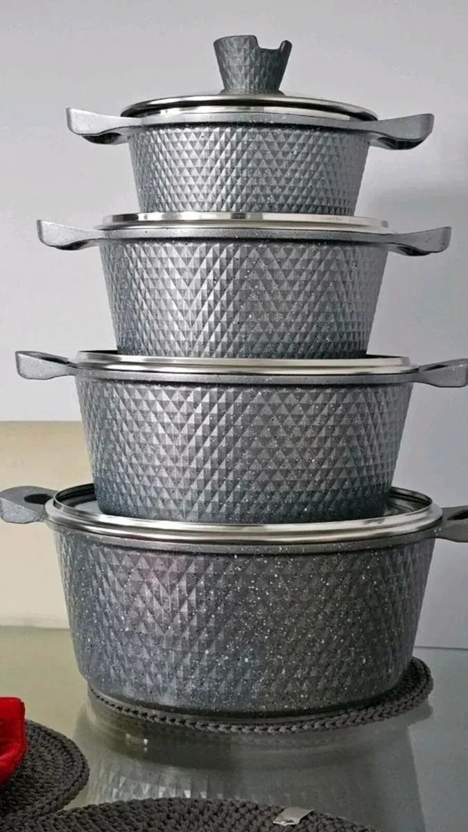 Cookware pot set marble - Image 4