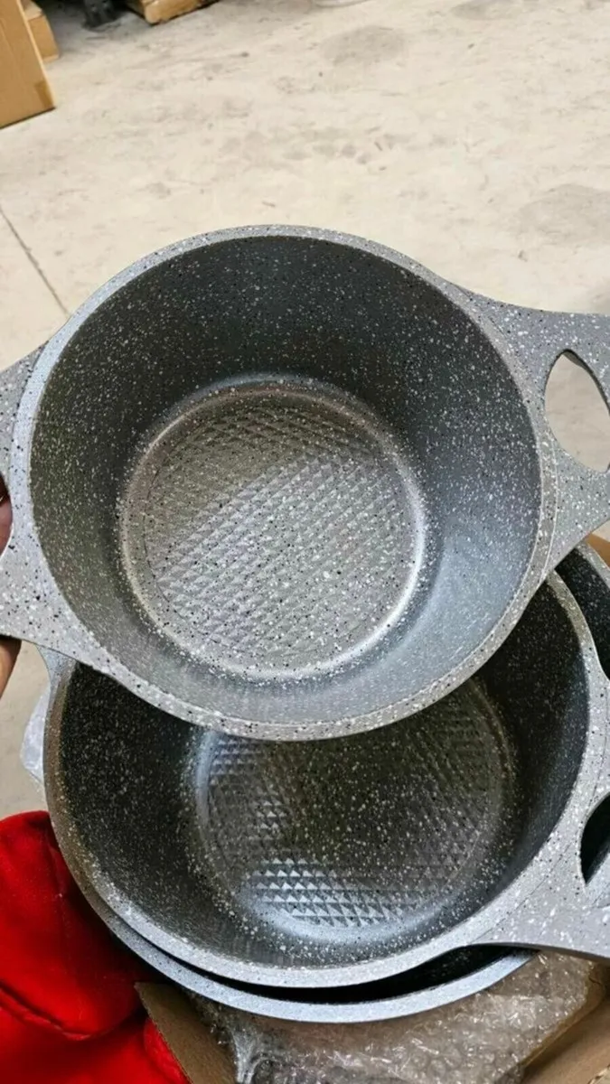 Cookware pots marble - Image 3