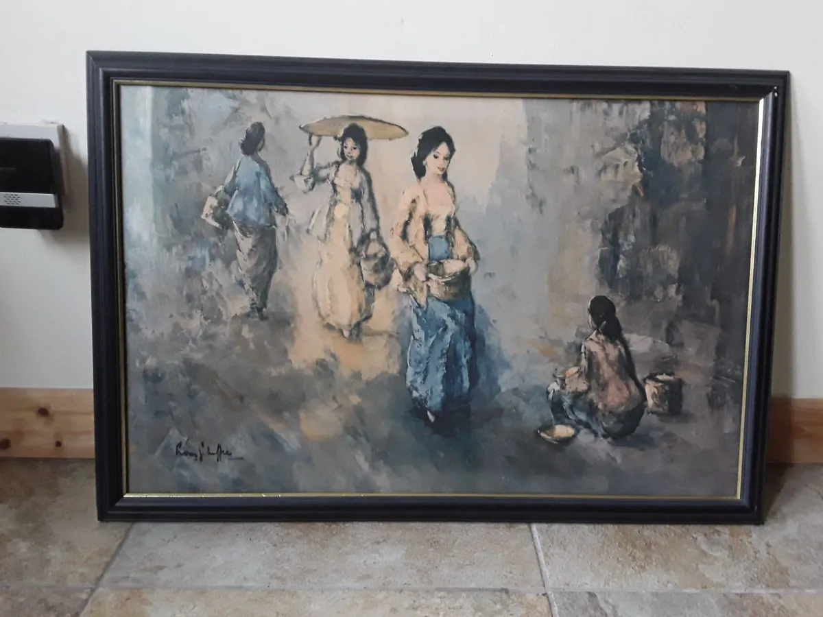 Large pictures Spanish scene - Image 1