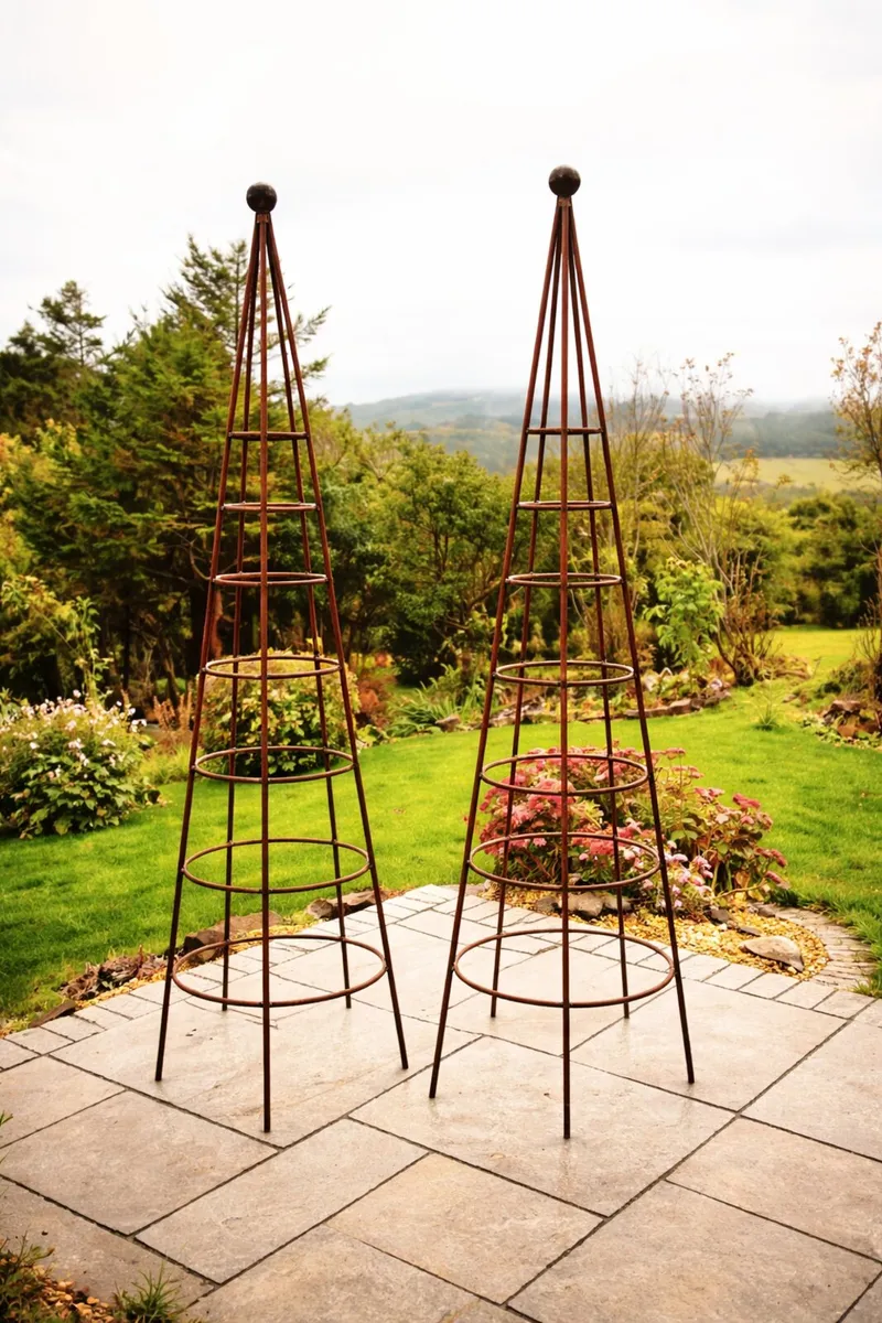 Heritage Ironworks Ireland Garden Obelisks&Trellis - Image 2