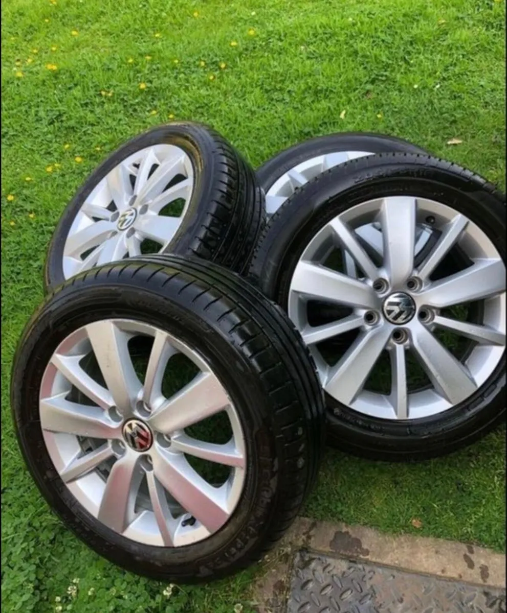 Vw  R16 alloys & new tyres - Image 1