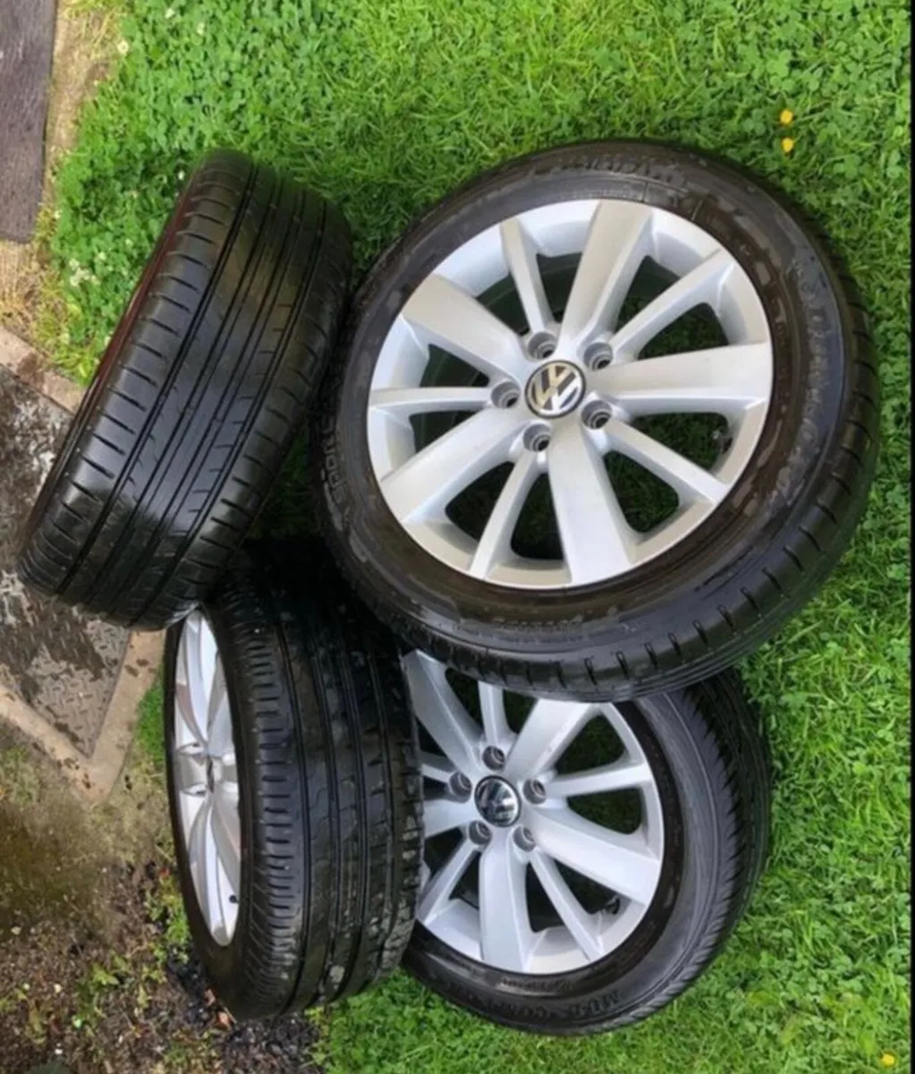 Vw  R16 alloys & new tyres - Image 3