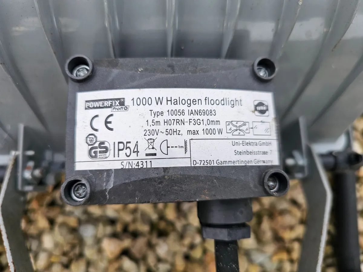 1000W Floodlight Worklight sight lamp work light - Image 2