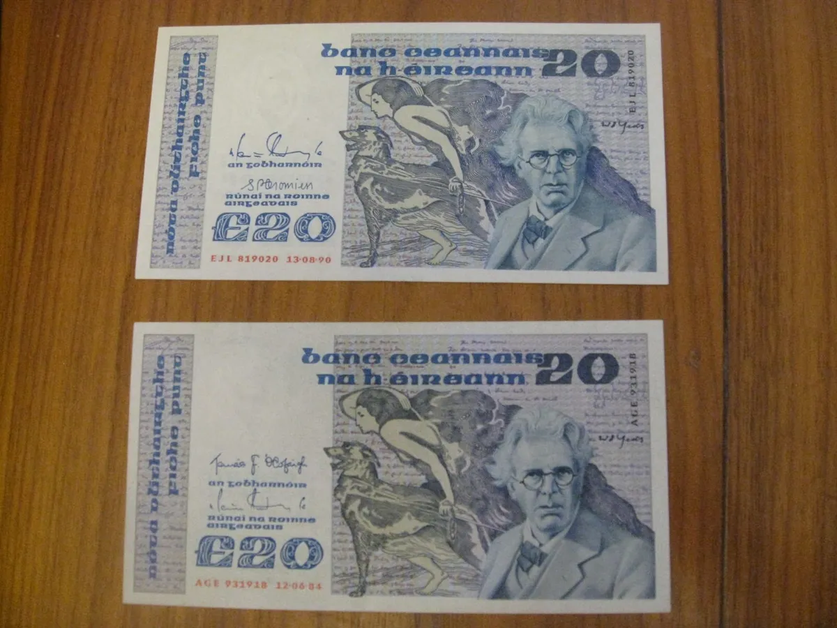 20 Punt B Series Notes - 80 Euros Each - Image 1