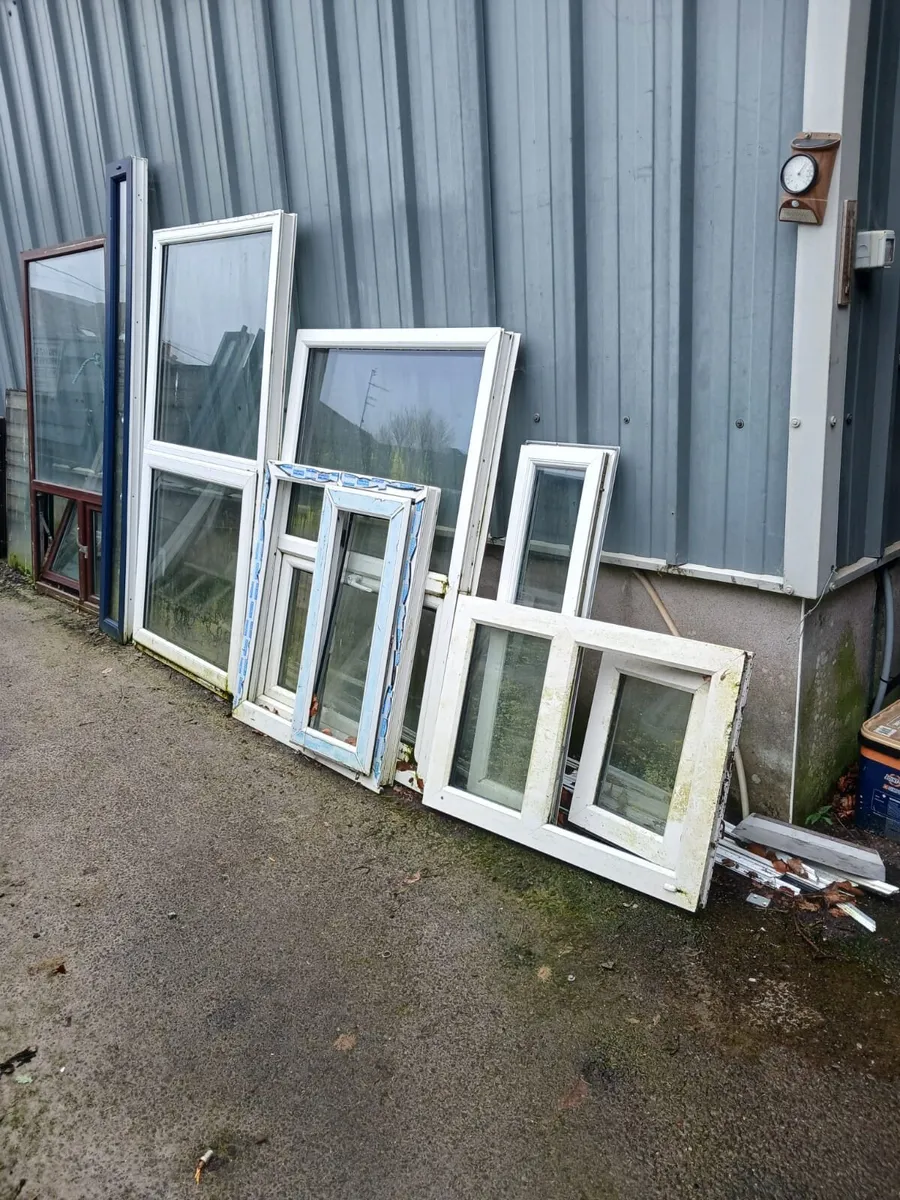 Large selection of pvc windows