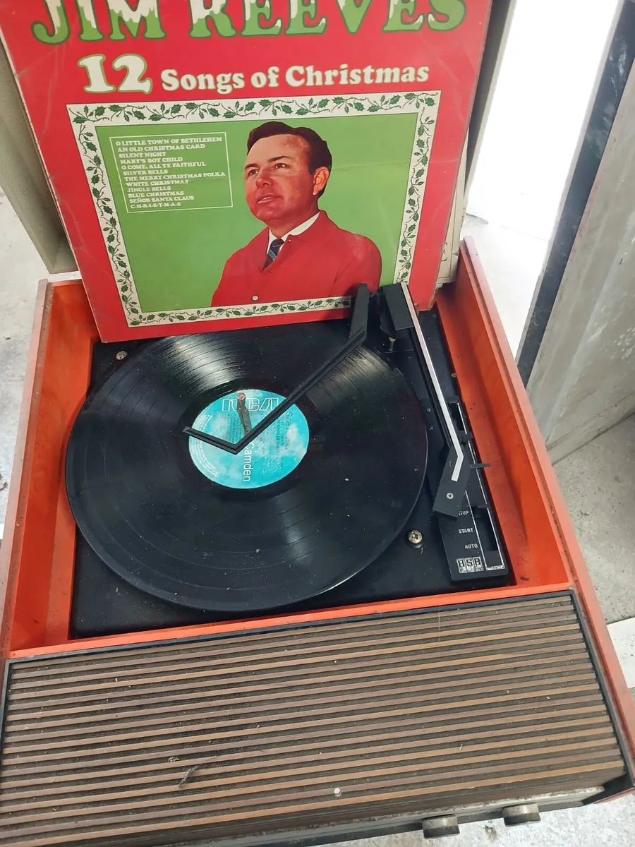 Old fashioned record player