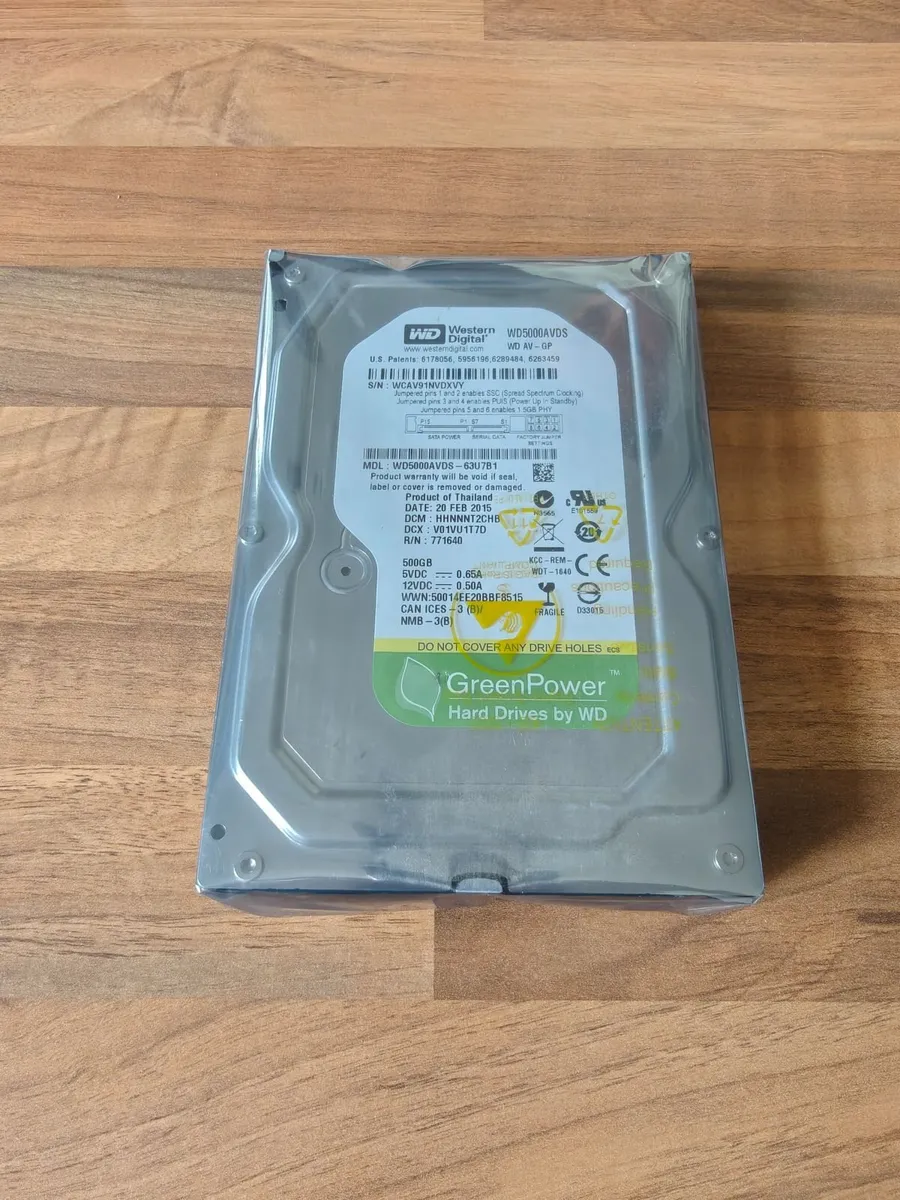 New 500GB Western Digital Desktop`s Hard Drive - Image 2