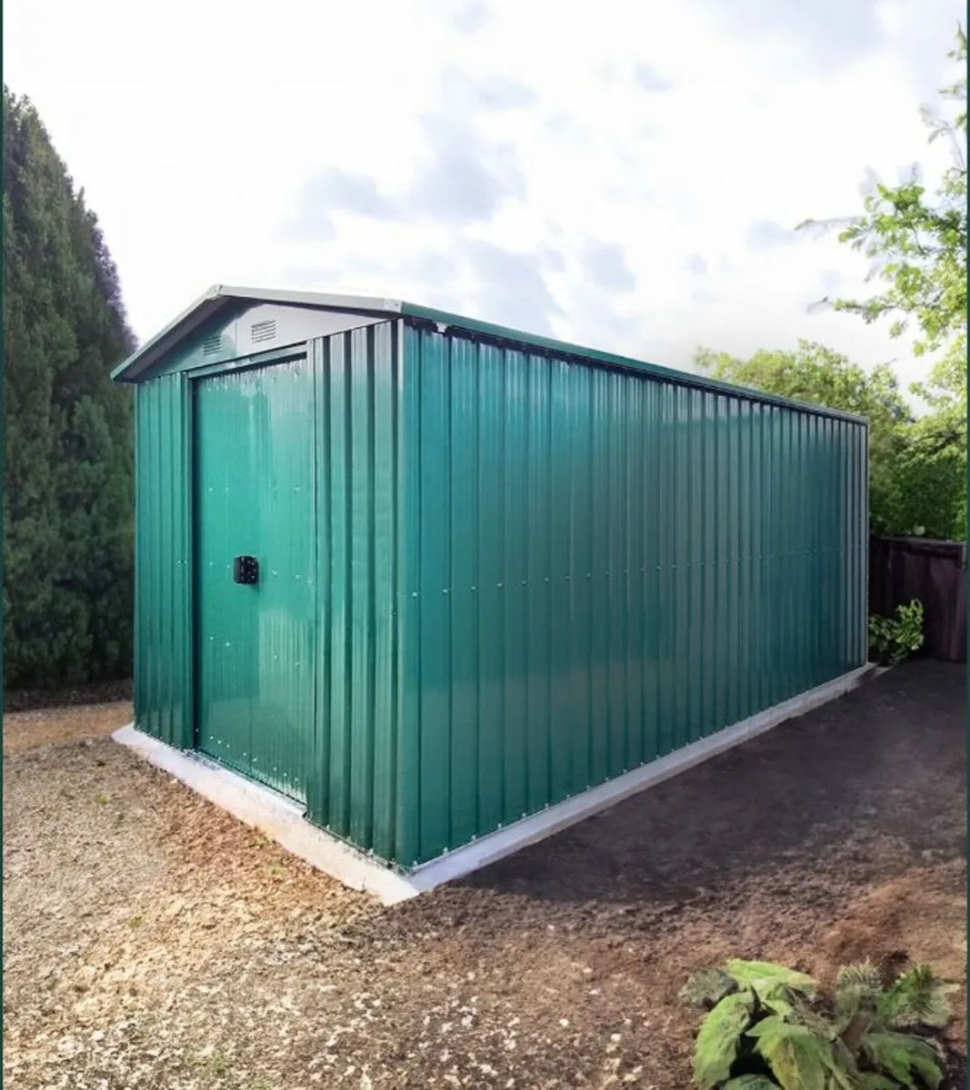 Metal Garden Shed 6x12ft - Image 1