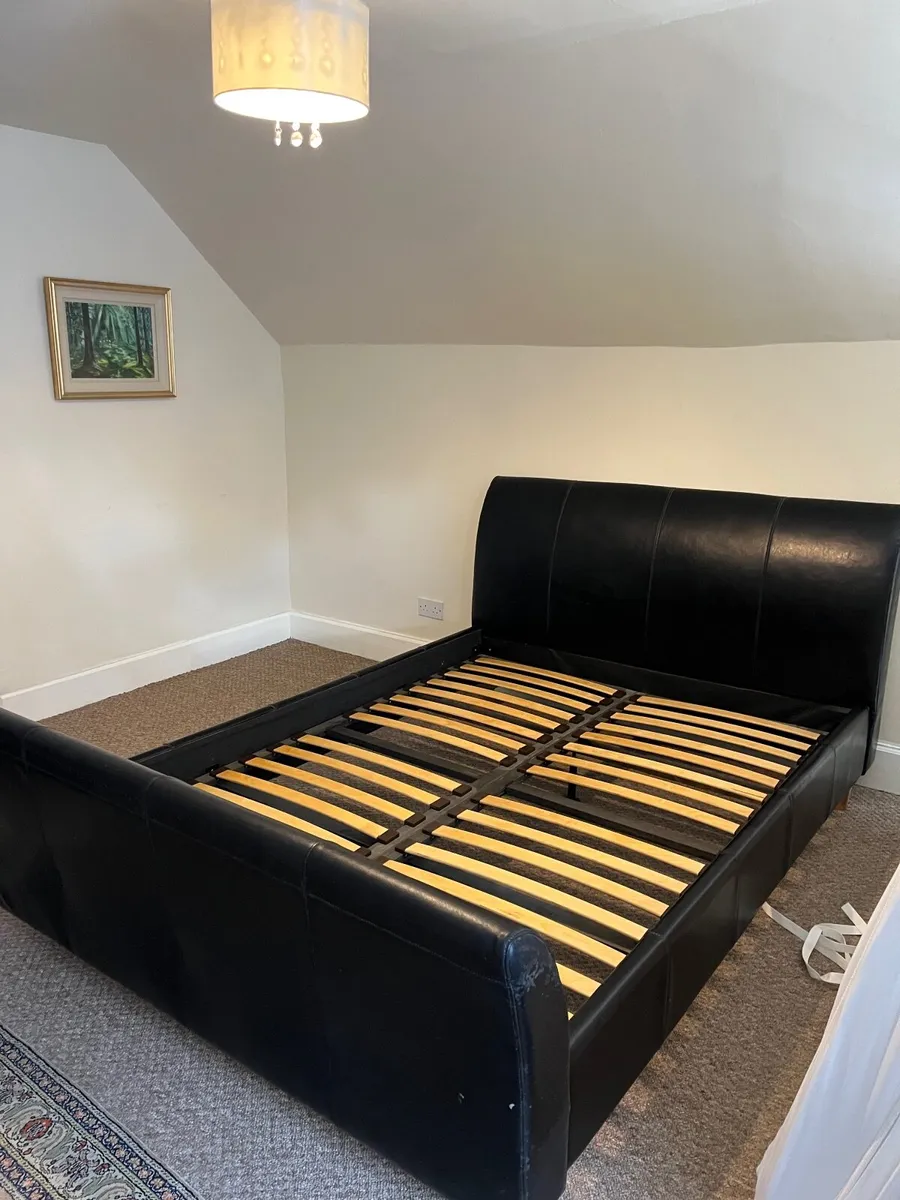 King Leather Bed Frame - Image 2