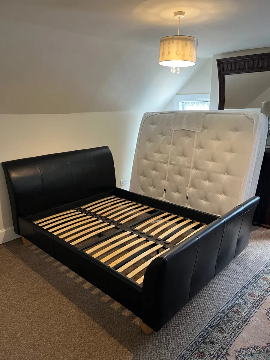 King Leather Bed Frame - Image 3