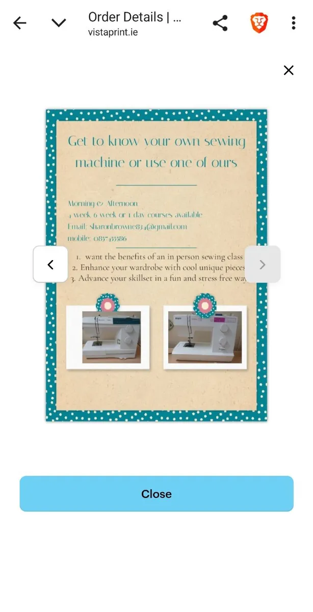 Sewing classes - Image 3