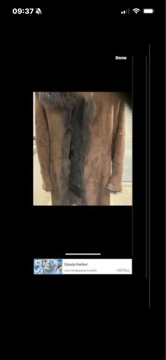 Andrew Mark Sherling Lamb Suede Coat - Image 2