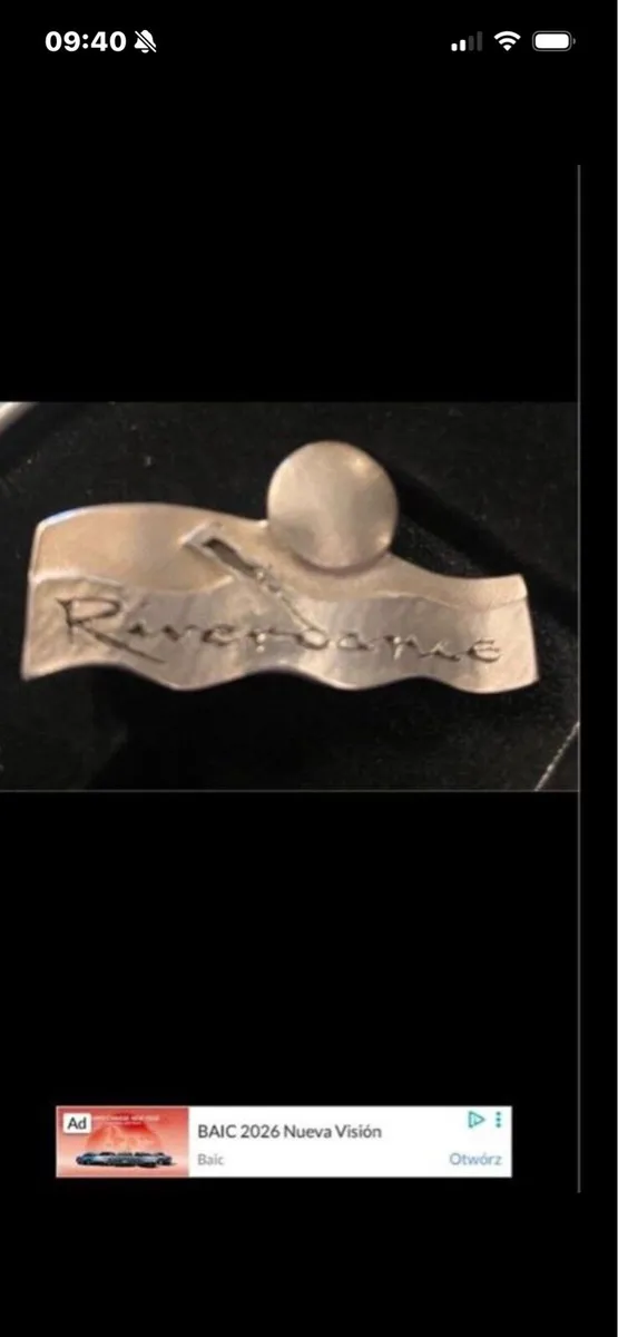 Dry Rare Riverdance Silver Brooch - Image 1