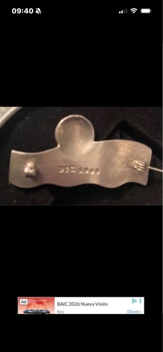 Dry Rare Riverdance Silver Brooch - Image 2