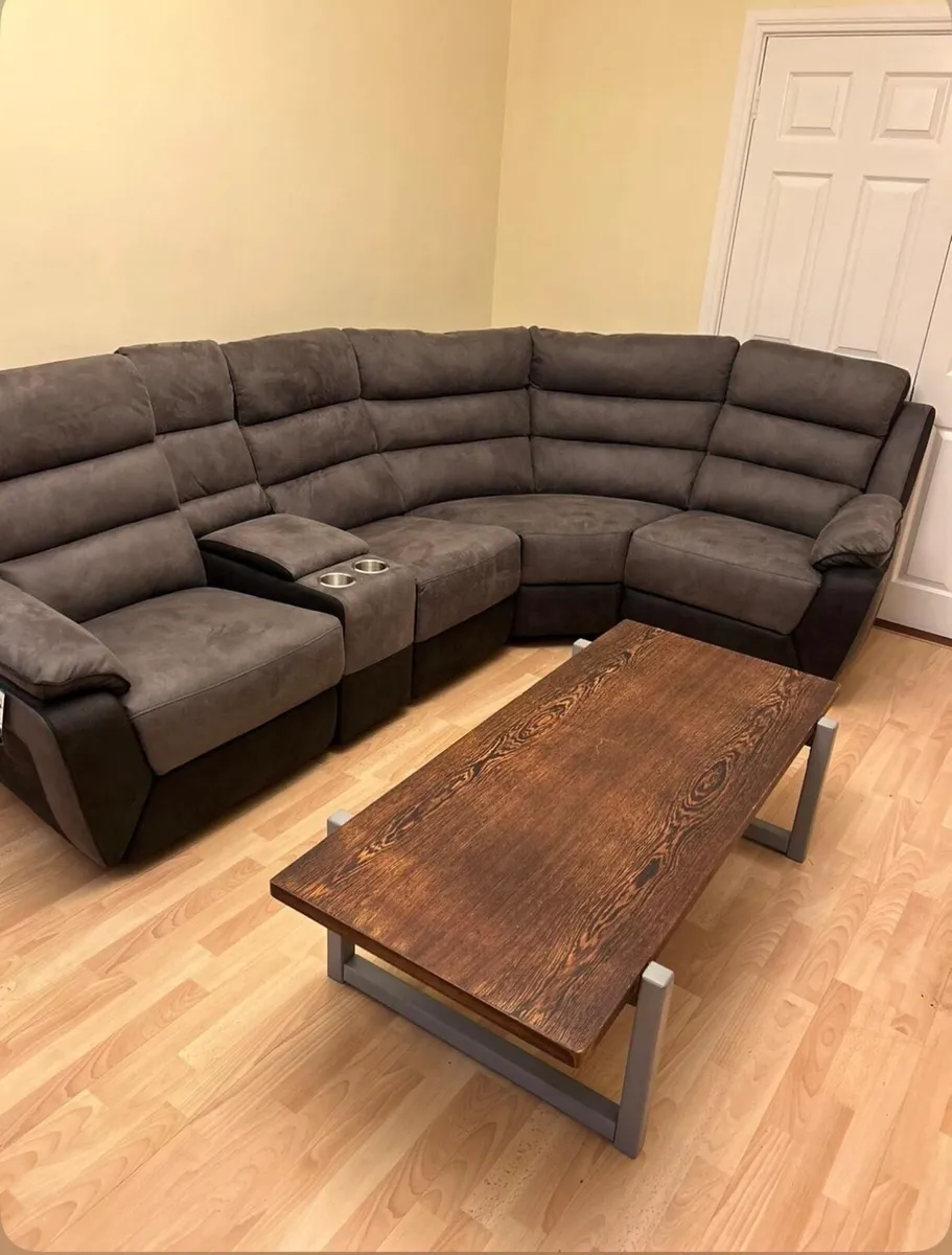 Large Grey Corner sofa + 2 seater sofa - Image 1