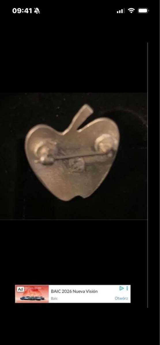 Dry Rare Riverdance Broadway Silver Brooch - Image 2