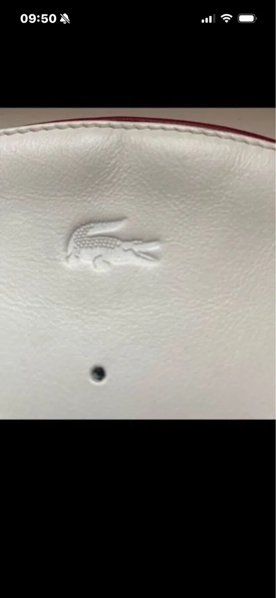 Lacoste Leather Toiletry/ Perfume Wallet - Image 2