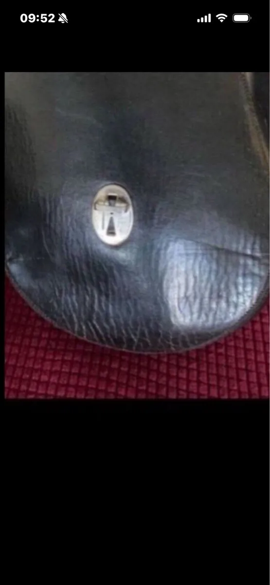 Vintage Leather Army Shoulder Bag - Image 4