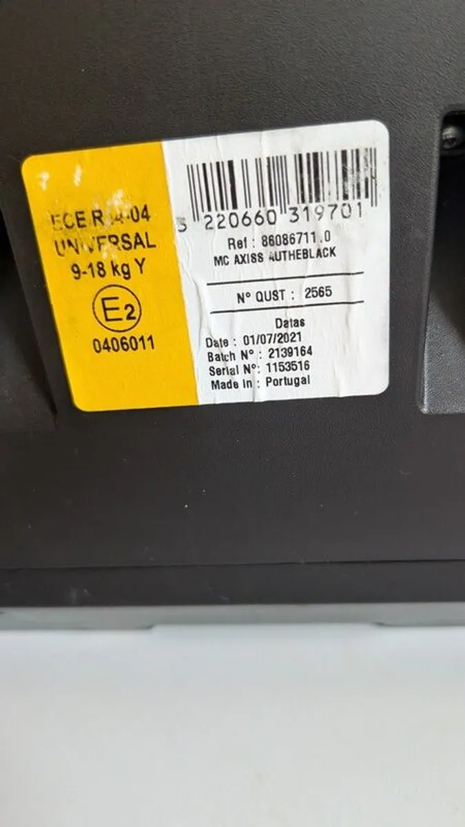 maxi cosi axiss toddler seat - Image 4