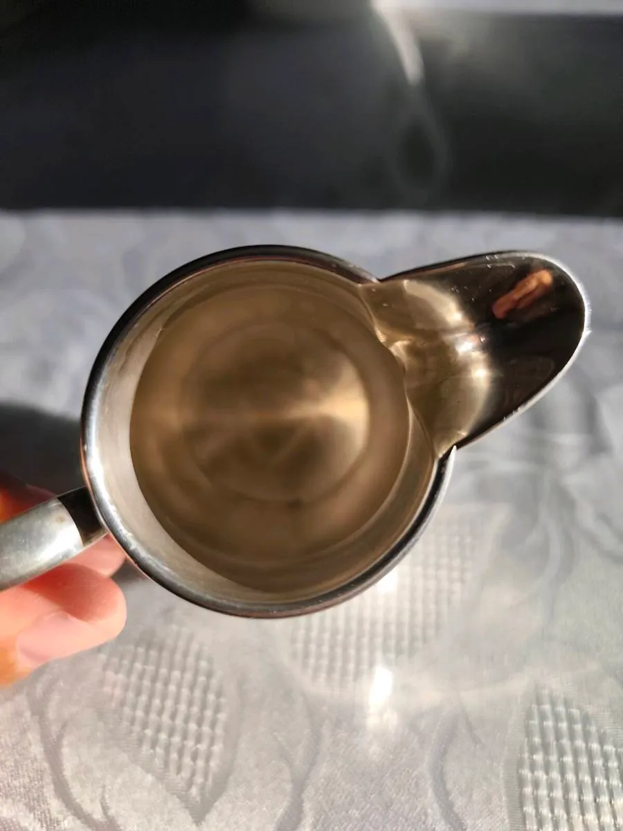 Sterling silver antique creamer jug 131grams - Image 3