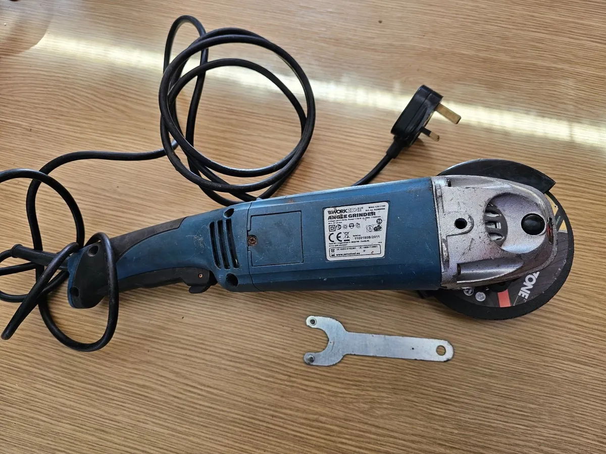 Angle grinder Workzone 125mm Disc 1150W 5" - Image 4