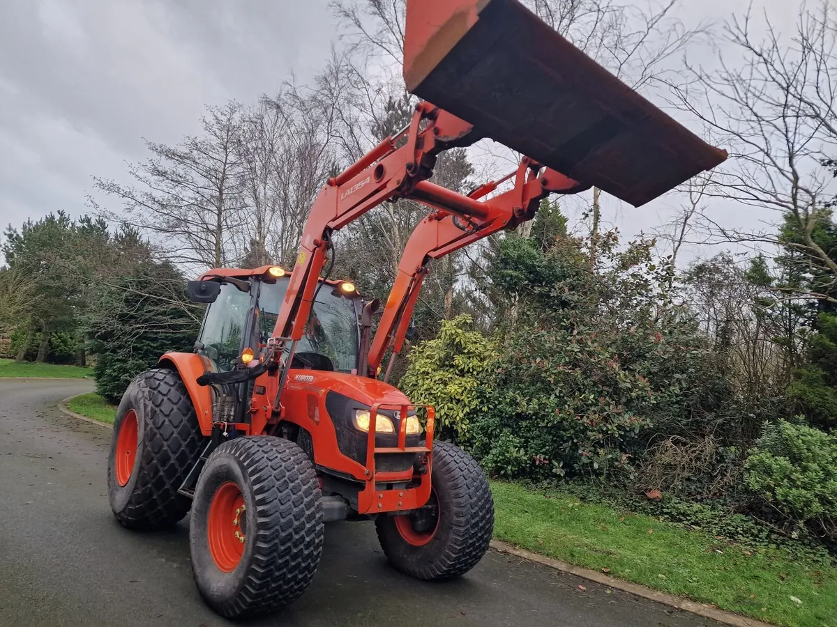 Kubota M8560 Compact Tractor with Loader 1200 hour - Image 1