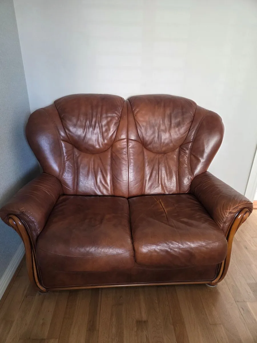 Leather sofa - Image 3