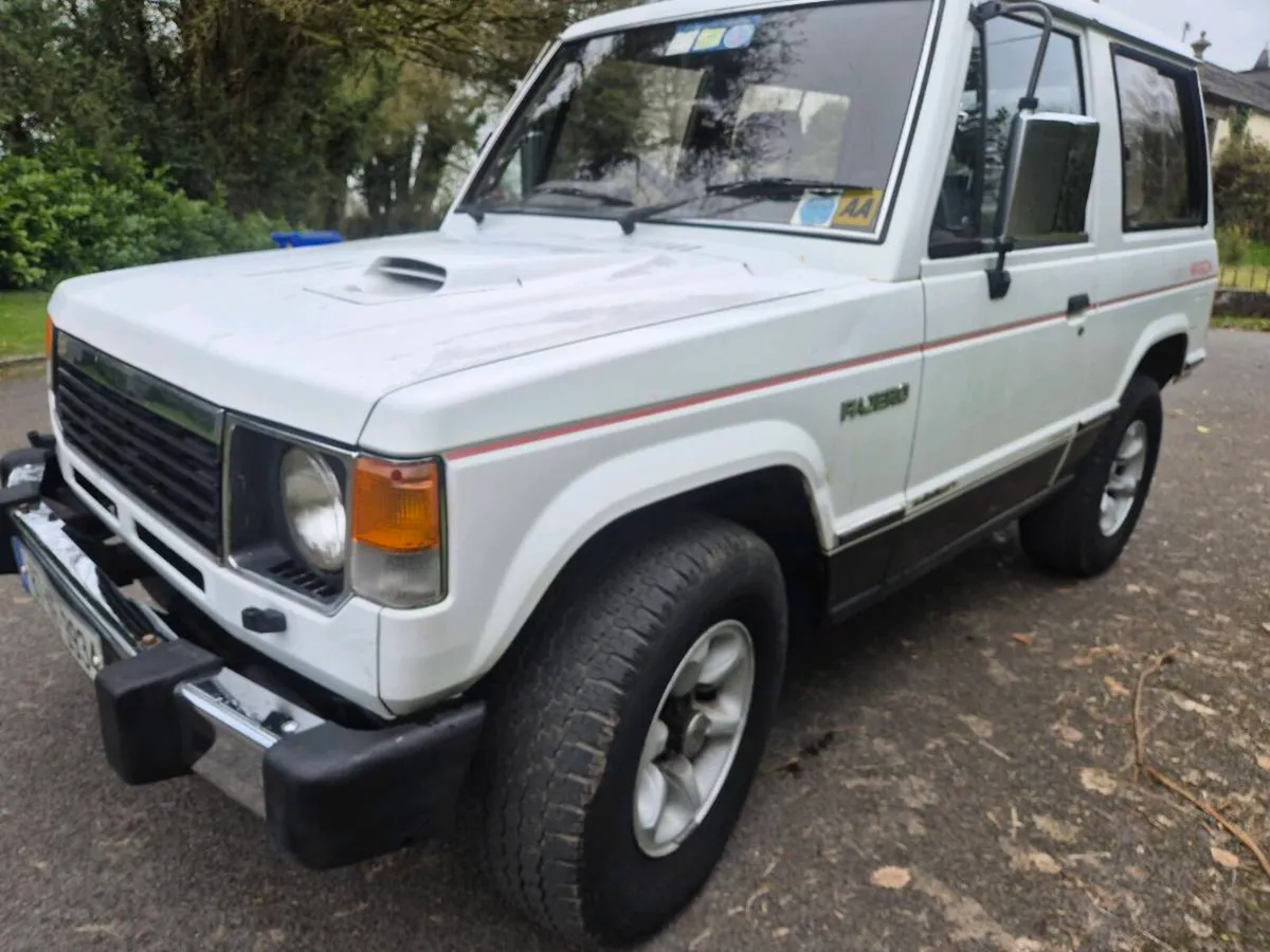 Mitsubishi pajero 1987 vintage tax 2 year nct - Image 3