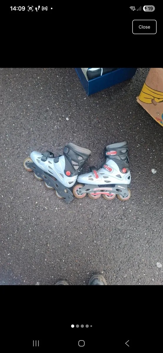 Size 39 roller blades inline - Image 1