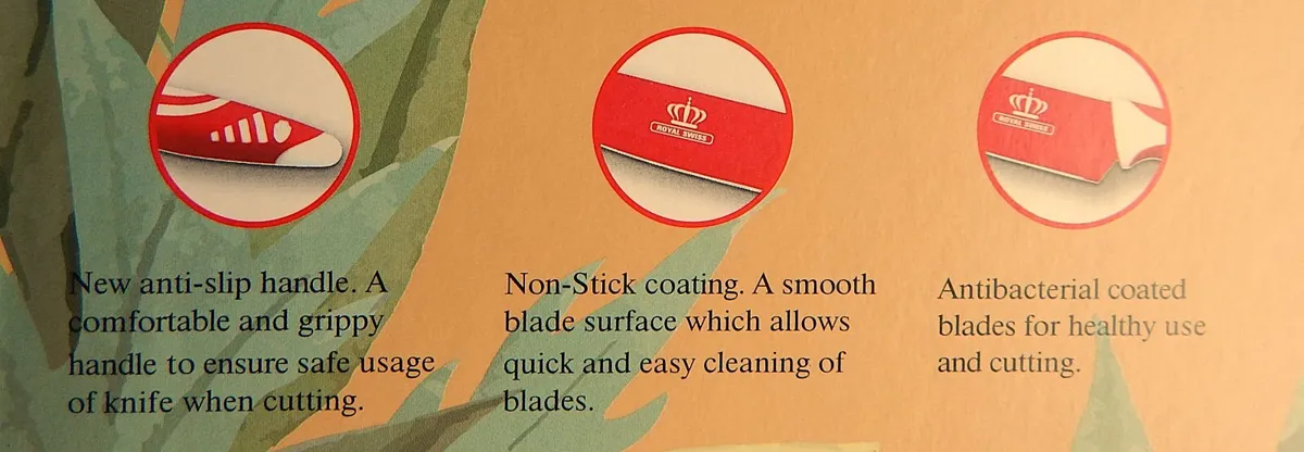 6 Piece Royal Swiss Knife Set - Image 3